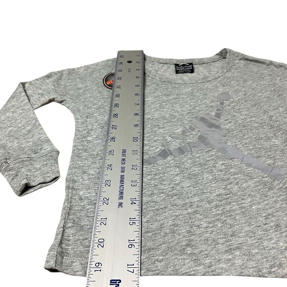 Air Jordan Girls 5 Gray Reflective Ink Jumpman 4-5 Yrs Old Sporty - Picture 4 of 13